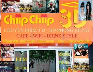 ChipChip 3D Cafe - Quán cà phê cinema ở Hải Phòng