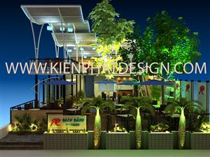 Dịch vụ xây dựng, thiết kế quán cà phê, Công ty TNHH TK XD  Kiến Phát